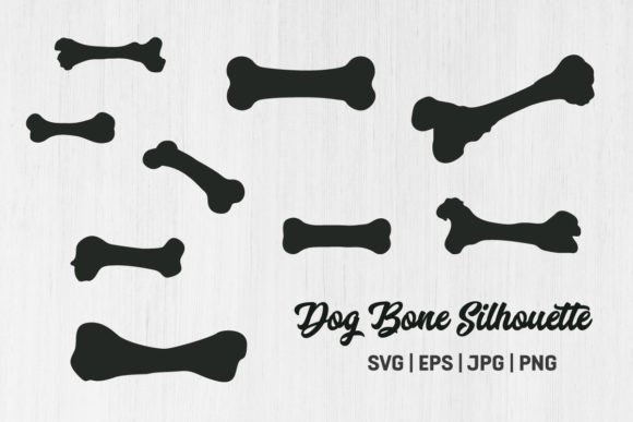 Dog Bone Silhouette Set: A Designer's Review