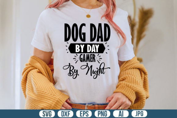 Dog Dad by Day Gamer by Night SVG Review