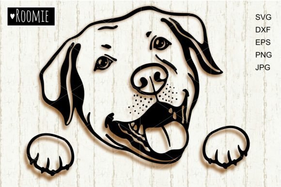 Labrador Retriever SVG: Yellow Lab Face Review