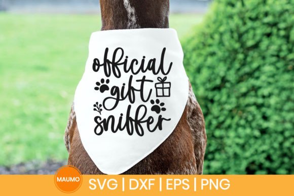 Official Gift Sniffer Dog Bandana
