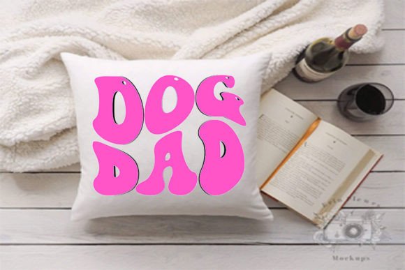 Retro Keychain Father's Day Design, Dog Review