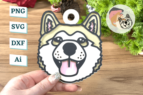 Shiba Inu Dog Ornament Template: A Designer's Review for Real Embroidery Projects