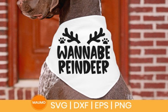 Wannabe Reindeer Dog Christmas Bandana Review